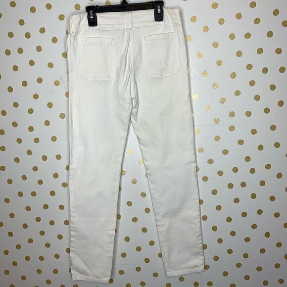 BALENCIAGA Pants White Skinny Jeans 42 - Picture 3 of 5